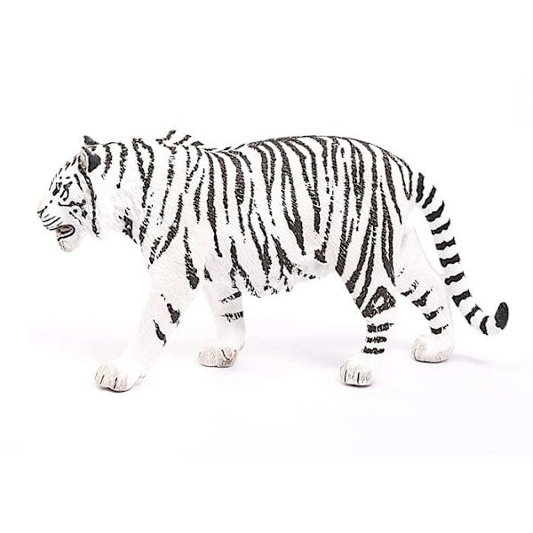 Schleich Figur 14731 - Savannah Animal - White White Tiger Vit och svart