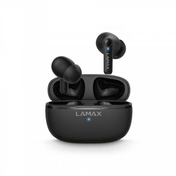 Langattomat kuulokkeet - LAMAX - Clips1 Play - USB Type-C - In-ear - Hienenkestävä sort