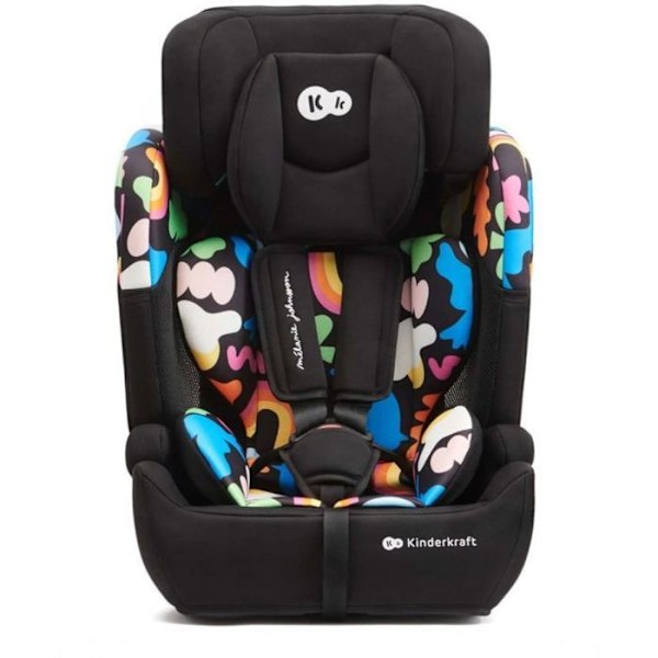 I-sohva 76-150 cm - KINDERKRAFT COMFORT UP2 - Säädettävä pääntuki - Nopea asennus - 15 kuukautta - 12 vuotta - happy-shapes