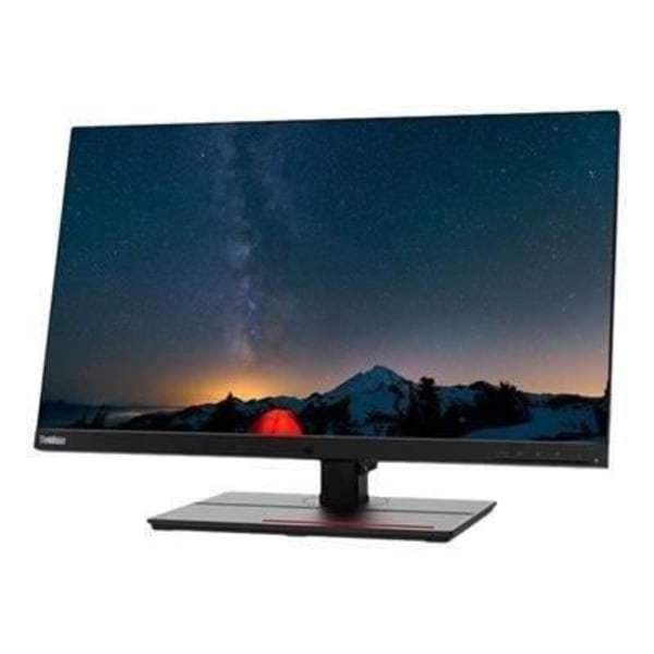 Skærm - LENOVO - ThinkVision P27u-20 - 3840 x 2160 - IPS - Thunderbolt 4, HDMI, DisplayPort Sort