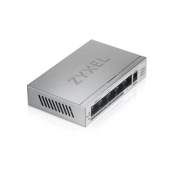 ZYXEL GS1005HP 5-portars Ethernet-switch - 2 lager som stöds - Twisted Pair - Desktop