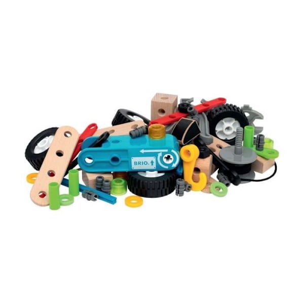 BRIO - Builder-boks og retro-friktionsmotor