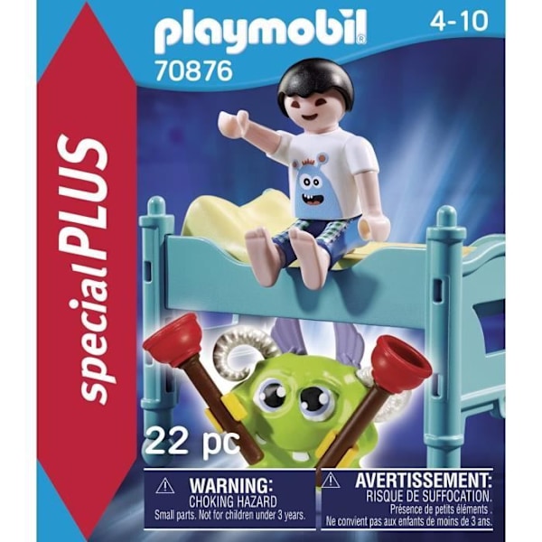 PLAYMOBIL - 70876 - Lapsi pienen hirviön kanssa - 22 osaa - Alkaen 4 vuotta Flerfärgad