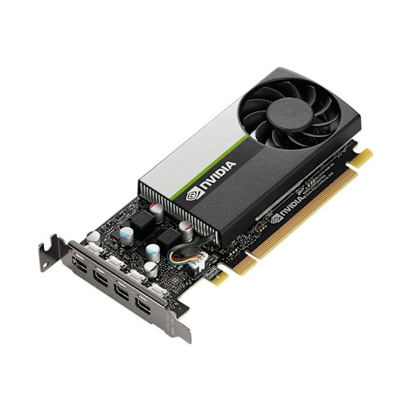 Näytönohjain - NVIDIA - T1000 - 4 Gt GDDR6 - PCIe 3.0 x16 - Alhainen profiili