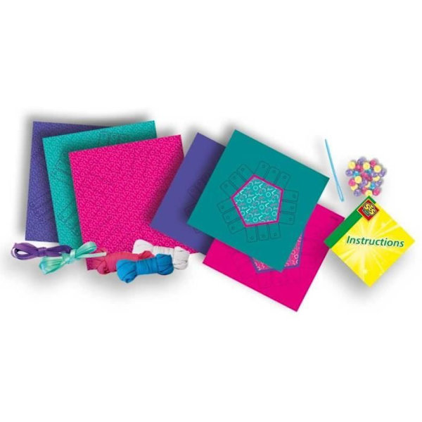 SES CREATIVE korgvävsats - Rosa - Barn - Från 5 år Flerfärgad