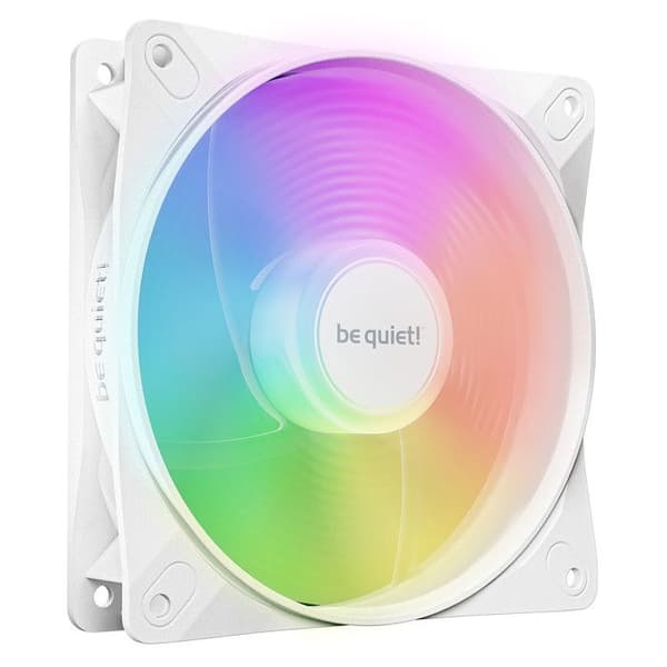 BE QUIET! - Light Wings LX - BL133 - Chassi Fläkt - 120mm PWM Reverse - Vit