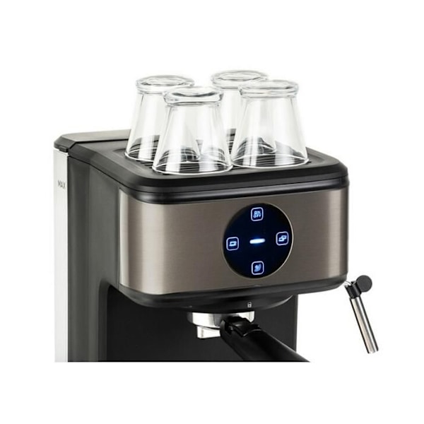 Espresso kaffemaskine BLACK+DECKER BXCO850E - 850W - 20 bar - 2 kopper - Dampfunktion - Automatisk slukning