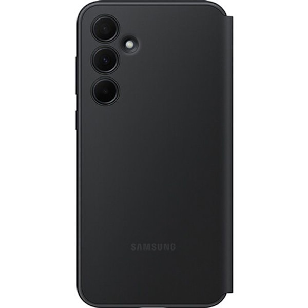 Flip Cover - Samsung - A35 - Sort - Hård Skal - Klap sort