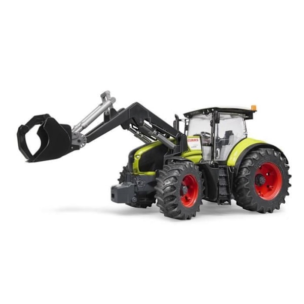 - Claas Axion 950 traktori etukuormaimella Grøn, sort og rød