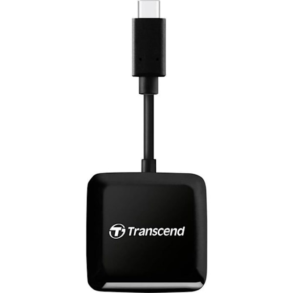 Transcend RDC3-kortlæser - USB-C 3.2 Gen 1 til SD- og microSD-kort