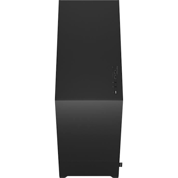 PC etui - FRACTAL DESIGN - Pop Silent Black TG - Sort (FD-C-POS1A-02)