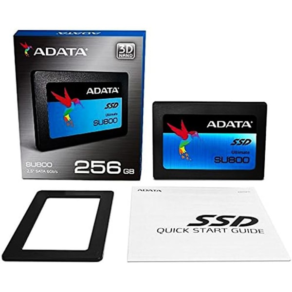 ADATA Ultimate SU800 Intern SSD-hårddisk - 512 GB - SATA 6 Gb/s - 2,5"-format