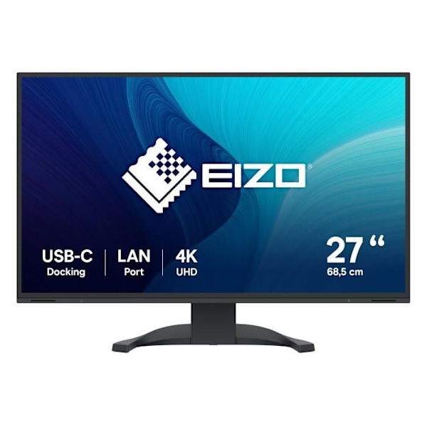 EIZO FlexScan EV2740X-BK datorskärm 68,6 cm (27") 3840 x 2160 pixlar 4K Ultra HD LCD Svart