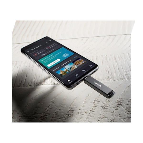 SanDisk Ultra 128 Gt USB Type-C -muistitikku CZ460 Dual Connection USB 3.1 Flash Drive