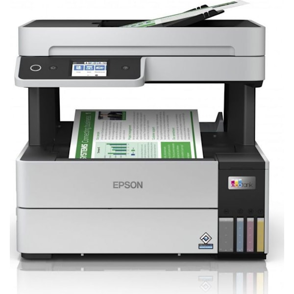 Epson printer multifunktionsenhed | EcoTank L6460 | Inkjet | Farve | 3-i-1 | WiFi | Sort og hvid