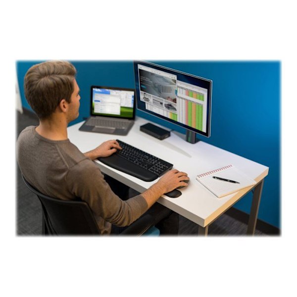 Håndledsstøtte til tastatur - KENSINGTON - Ergosoft WR Standard - Sort