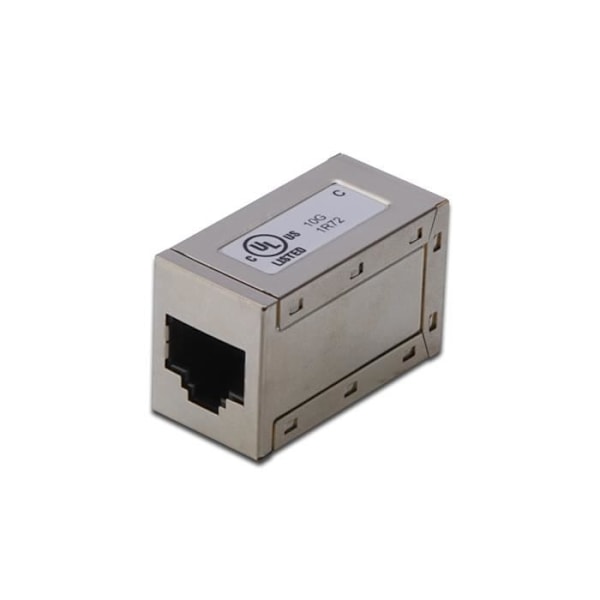 DIGITUS DN-93905 verkkosovitin - RJ45/RJ45, IEEE 802.3, CAT6 - metallinen