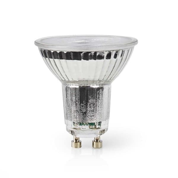 Smart LED-spottlampor - NEDIS - GU10 - 5W - 345lm - 6500K Grå
