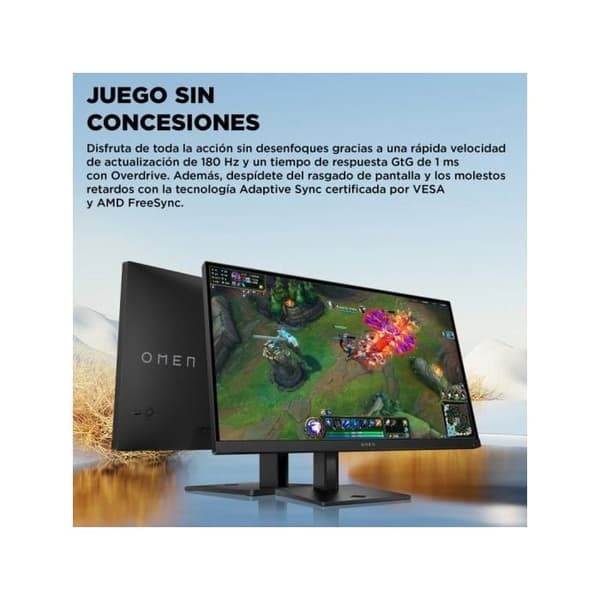 HP OMEN 27q G2 QHD 180Hz IPS 1ms HDR400 Höjdjustering