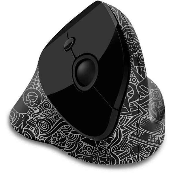 KOPPLA DET FÖR HÄLSA DOODLE, noir Svart