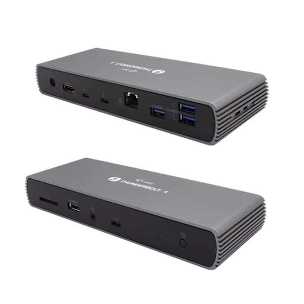 THUNDERBOLT 4 DOBBELT DISPLAY DOCKINGSTATION PD 96W I-TEC TB4DUALDOCKPD