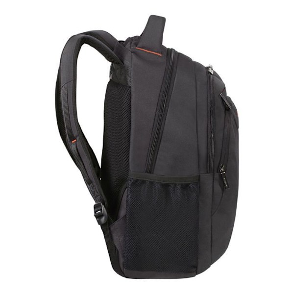 Rygsæk - American Tourister - At Work - 15,6 tommer - Sort / Orange - Ergonomisk og rummelig svart