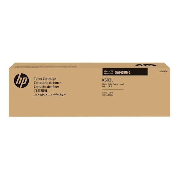 Samsung CLT-K503L sort tonerkassette (SU147A) til SL-C3010ND | C3060FR