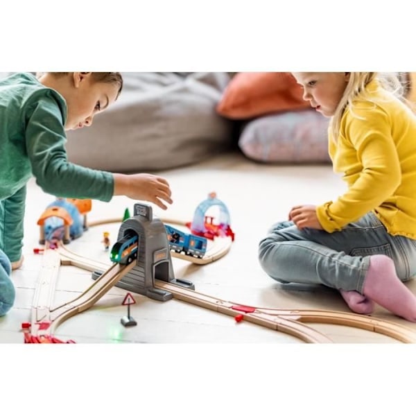 BRIO World Gare Smart Tech Sound - Tarvike puiselle junaradalle - Ravensburger - Sekoitettu 3-vuotiaasta alkaen Orange