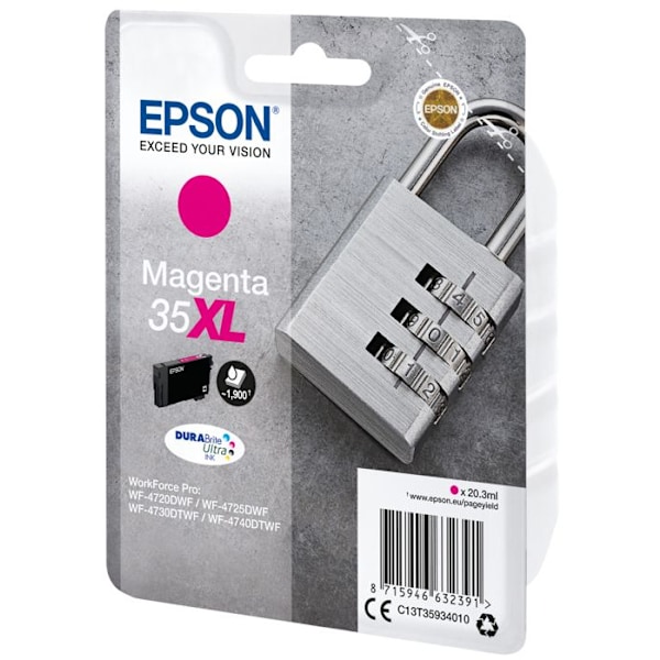 EPSON Original blækpatron 35XL - 20,3 ml - XL - Magenta