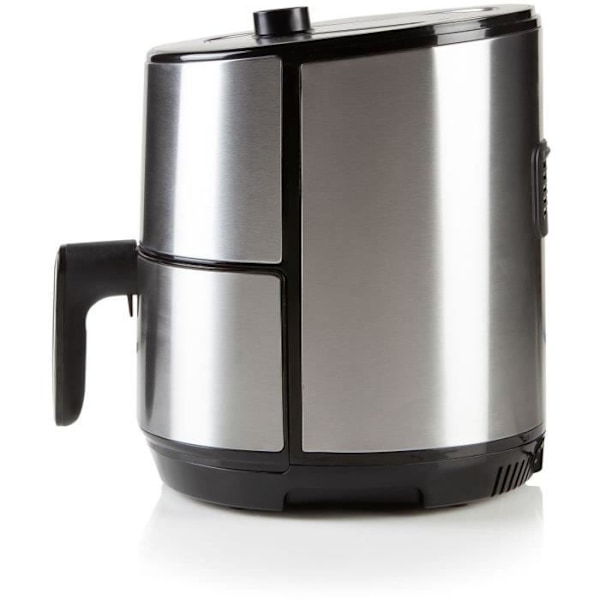 DOMO DO530FR - Deli-frituregryde 4L - Varmluftfriture - 1,2 kg - 80° til 200°C - 8 programmer - 60 min timer - LCD-skærm
