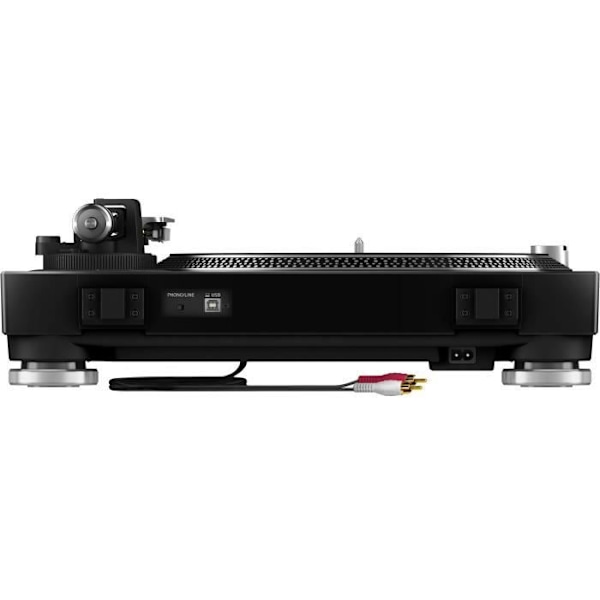 Platine Vinyle - PIONEER DJ - PLX-500-K - Analog lyd - 1 USB udgang - Sort sort
