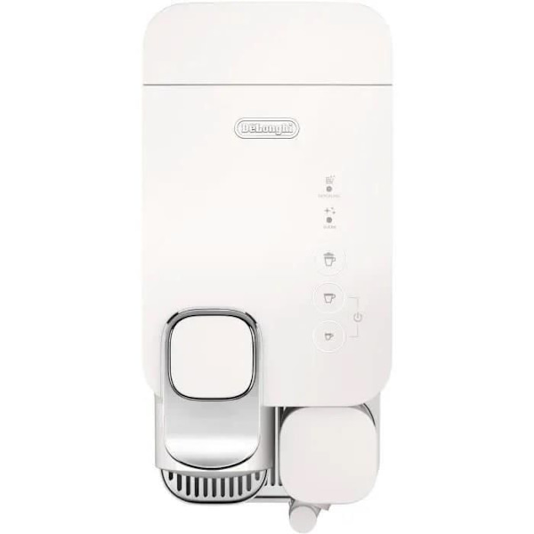 DE'LONGHI EN510.W - Nespresso kaffemaskine - LatteCrema System - 3 drinks med direkte adgang - 165 ml mælketank - Hvid