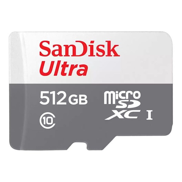 Micro SD-kort - SanDisk - SDSQUNR - 512 Go - UHS-I - Klass 10 - MicroSDXC