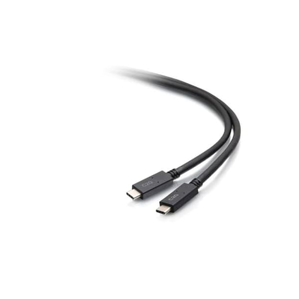 USB-C-kabel - C2G - 1,8 m - 20V 5A - USB 3.2 Gen 1 - Svart
