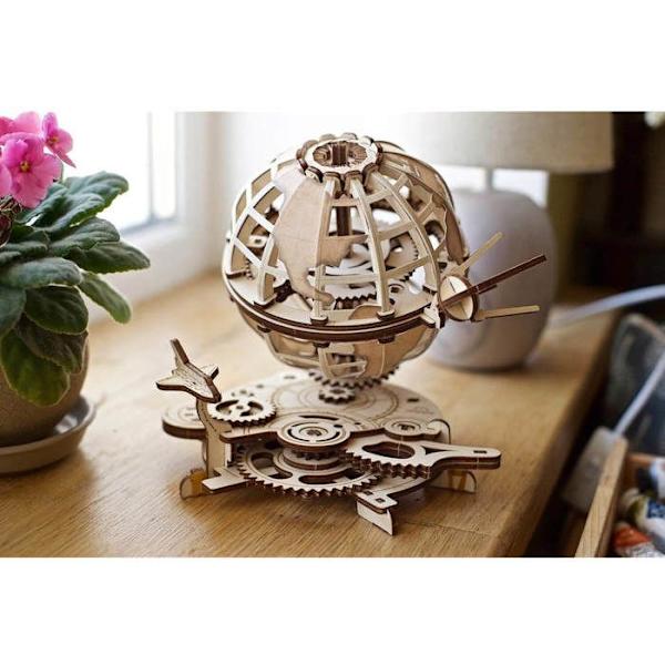 Ugears Globus 3D-palapeli - Ugears - Matkailu ja kartat - 250-400 kpl - Valkoinen
