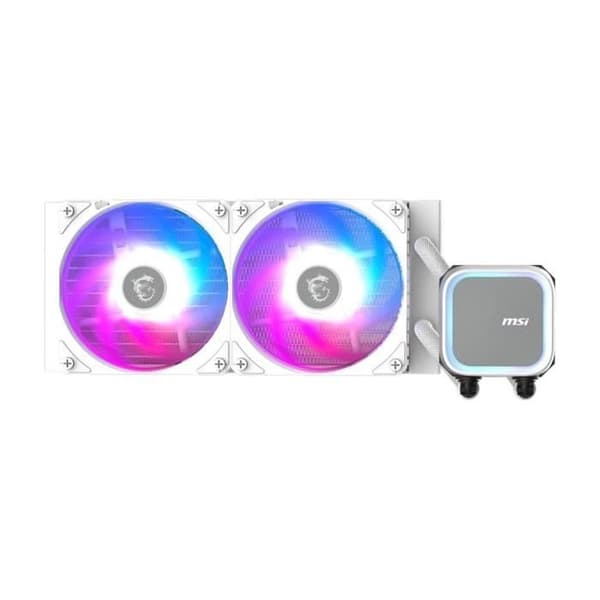 MSI - MAG CORELIQUID A13 240 - Vattenkylningskit - 120 x 120 x 25 mm - Vit