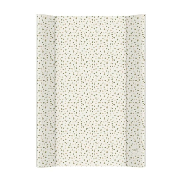 Ceba Baby Tykt, vaskbart skifteunderlag - Pletter, 70x50 cm - Øko-Tex certificeret, Vandtæt Tætninger