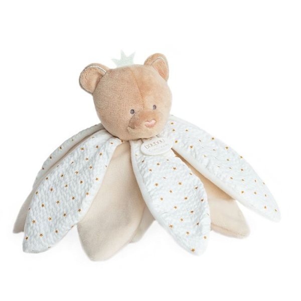 Doudou petal bjørn Drømmefanger 26 cm Beige