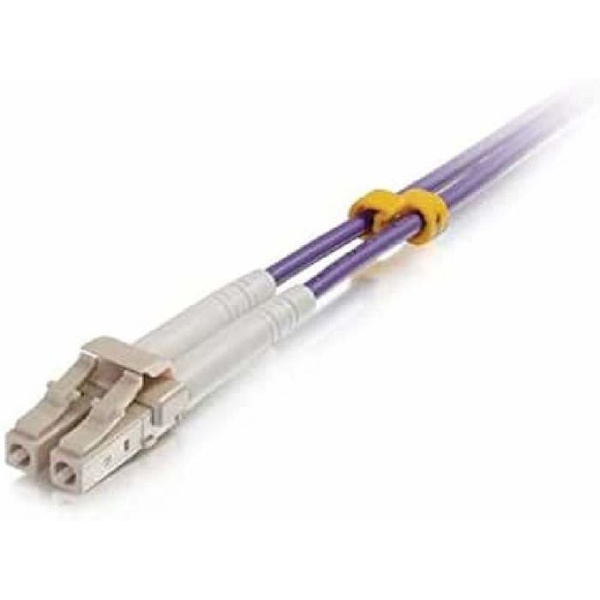 C2G 1 M FIBEROPTISK PATCH-LEDNING LC-LC OM4 LSZH - LILLA, 1 m, LSZH, OM4, LC, LC, lilla
