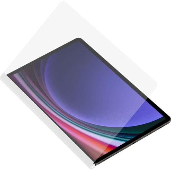 Suojakalvo - Samsung - Galaxy Tab S9+ - Paperituntuma - Valkoinen - Tabletin lisävaruste