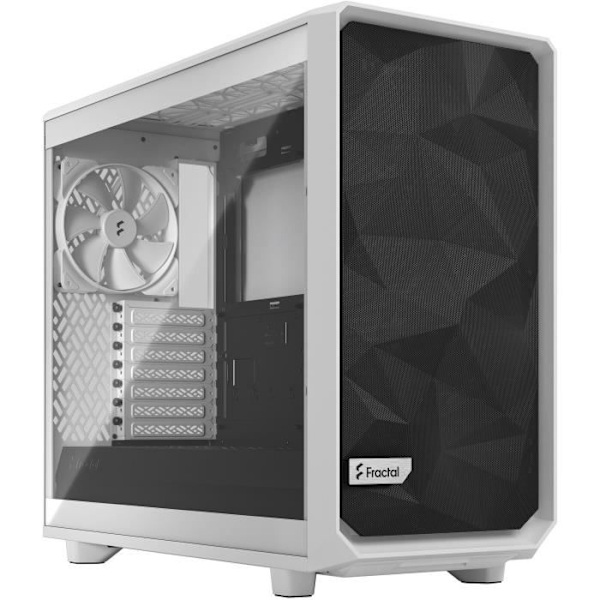 FRACTAL DESIGN - Meshify 2 Lite White TG Clear Tint - PC-kotelo - valkoinen (FD-C-MEL2A-04) Valkoinen