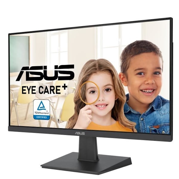 ASUS 27' LED - VA27EHF - 1920 x 1080 pixlar - 1 ms (MPRT) - 16/9-format - IPS-panel - 100 Hz - Adaptive-Sync - HDMI - Svart