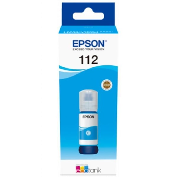 epson ink/112 ecotank pigmentti syaanipullo