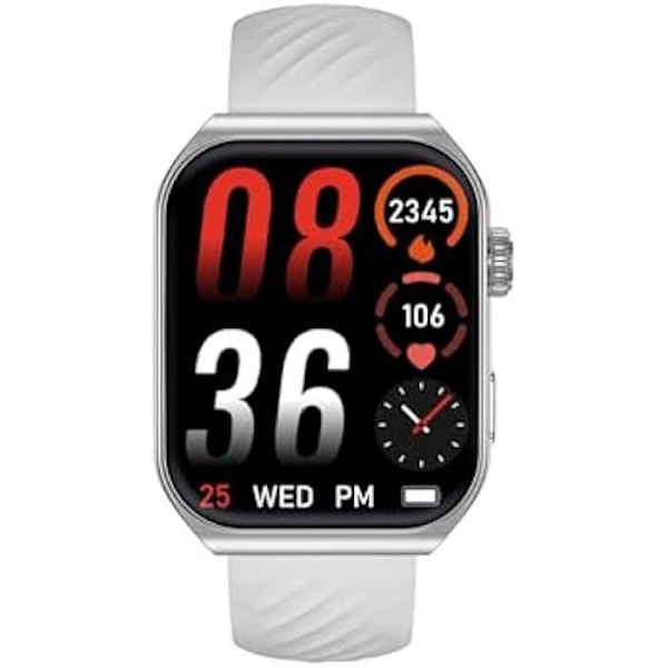 Trevi T-FIT 400 C älykello Bluetooth-käyttöpuhelinsoitoilla, kaareva AMOLED-näyttö 1.96" Always on, hyvinvointiin ja aktiivisuuteen liittyvä hallinta