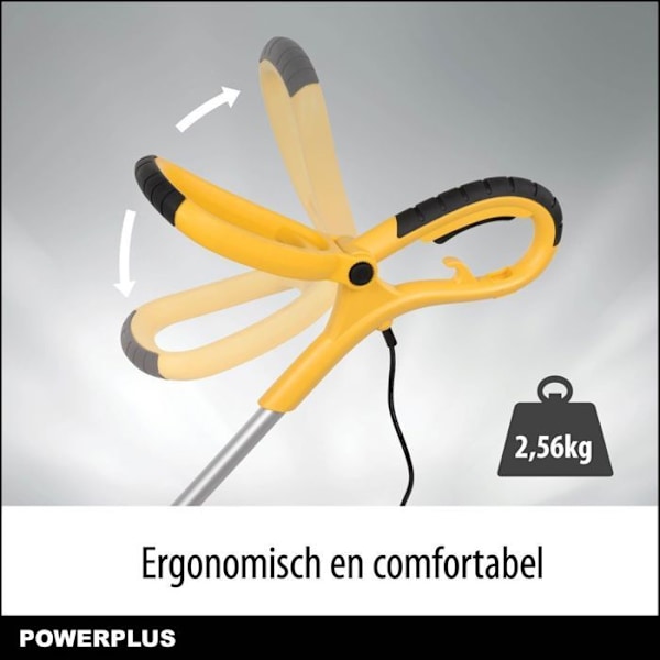 Powerplus Elektrisk Kantklipper POWXG30033 - 500 W, 320 mm Ø, Haveværktøj, Græsklipper & Kantklipper til din Have Gul - Sort