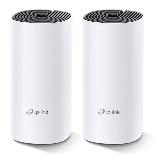 Wifi Router Tp-link Deco M4 (tvåpack) 2x Glan / 300mbps 2,4 Ghz / 5ghz 867mbps Direkt i stödet från insidan, från