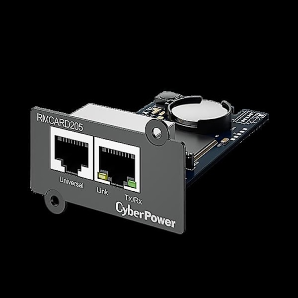 Fjernovervågningskort - CyberPower - RMCARD205 - 100 Mb LAN - Auto-forhandling - IPv6