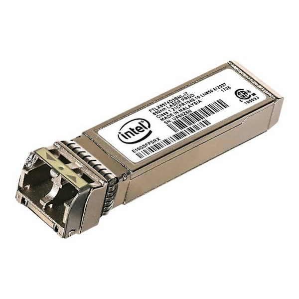 INTEL SFP+ - 1 10GBase-SR netværk - Datanetværk, Fiberoptisk netværk - Multimode - 10 Gigabit Ethernet