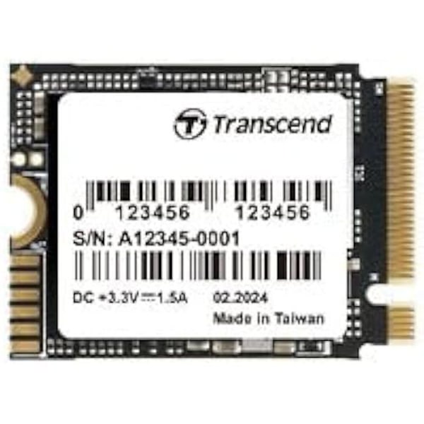 M.2 NVMe SSD - TRANSCEND - TS512GMTE310S - 512 GB - PCIe Gen4x4 - 3300 MB/s