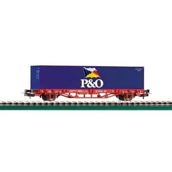 Piko - 57706 - Jernbanemodellering - H0 Containervogn 40 P&o DB-Cargo V